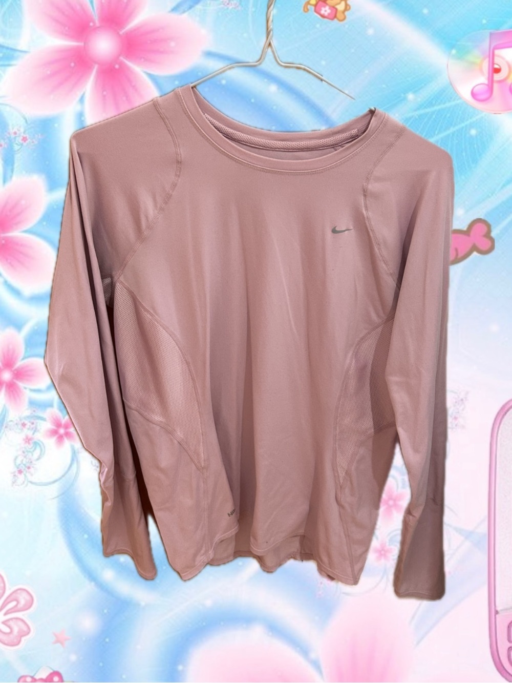 Y2K Pink Nike Shirt